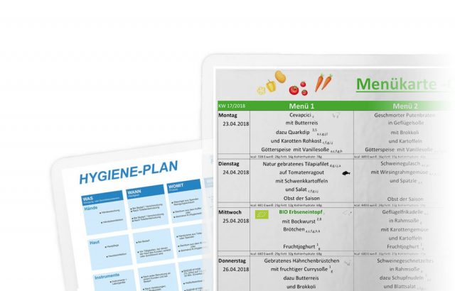 laminieren menü karte paperguard