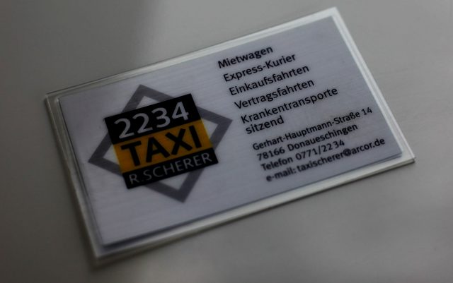 laminieren header karte paperguard