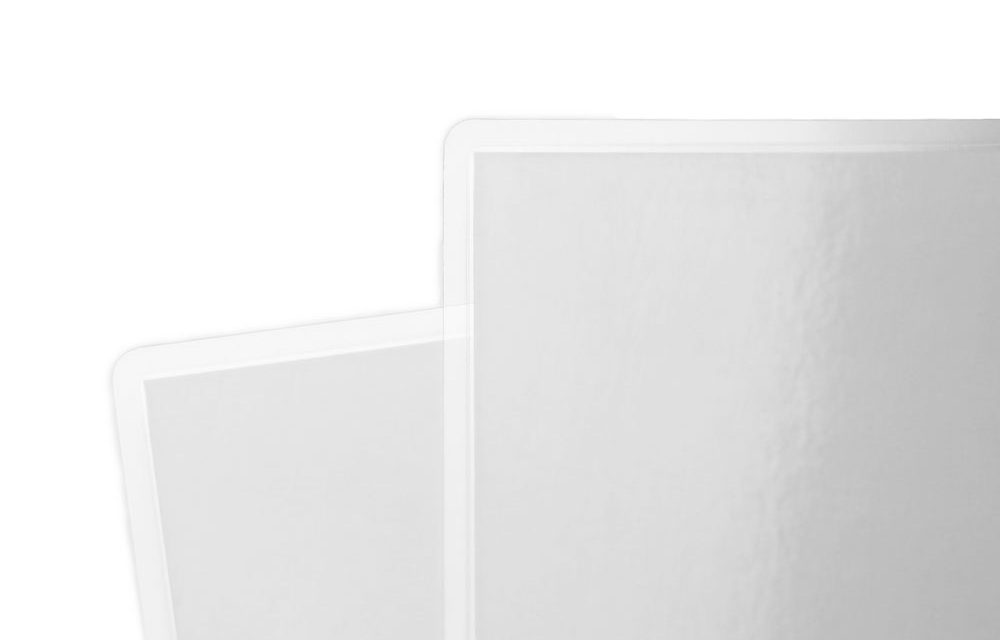 laminieren folie papier zwei hell